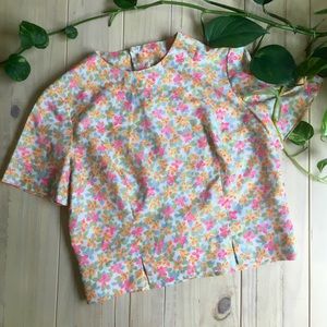 Vintage Floral Top
